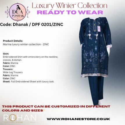 Dhanak Luxury Winter Collection 201