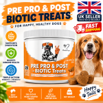 Pre Pro Post Biotic Dog Treats 300g – Beef Flavour Gut Digestion & Immune Support