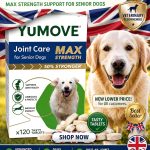 YuMOVE - Senior Dog MAX Strength Joint Supplement – 120 Tablets