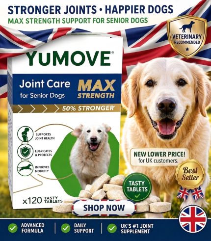 YuMOVE - Senior Dog MAX Strength Joint Supplement – 120 Tablets