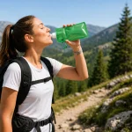 0.5L Foldable Water Bottle with Carabiner Clip – BPA-Free, Leak-Proof & Lightweight Reusable Bottle for Travel, Hiking, Gym & Outdoor Adventures - Image 6