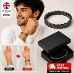 Hemios Hematite Bracelet for Men (High Quality) – 2026 Collection