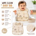 Wipe Clean Baby Bib – Waterproof & Lightweight for Messy Meals 55g - Image 8