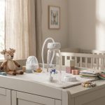 Blue Hands-Free Baby Bottle Feeder – Automatic Feeding, Spill-Resistant & User-Friendly - Image 2