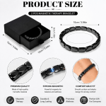 Hemios Hematite Bracelet for Men (High Quality) – 2026 Collection - Image 4