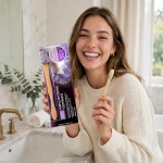 XOC Purple Whitening Toothpaste 100ml – Bright Smile + Free Bamboo Toothbrush - Image 4