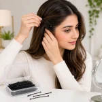 Hair Grips with Case - 60Pcs - Image 3