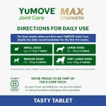 YuMOVE - Senior Dog MAX Strength Joint Supplement – 120 Tablets - Image 3