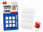 9 Pack Self Adhesive Hooks 300g Heavy Duty Wall Hooks – No Drilling Strong Adhesion - Image 4