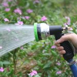 9-Pattern aluminum pistol nozzle with brass hose connector - Image 10